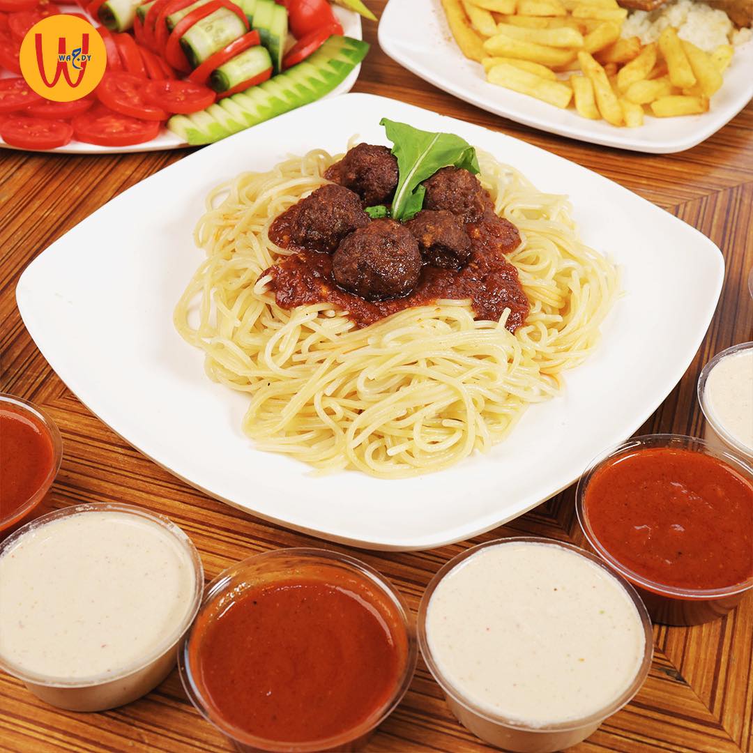 مكرونة باللحمة